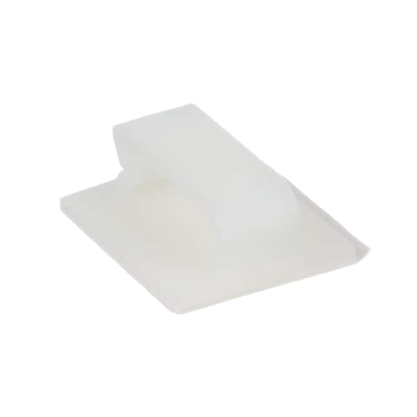 Cable Clip, Nylon 6/6, 0.38 in Bundle Dia., Natural, 1.46 in L, 200 PK